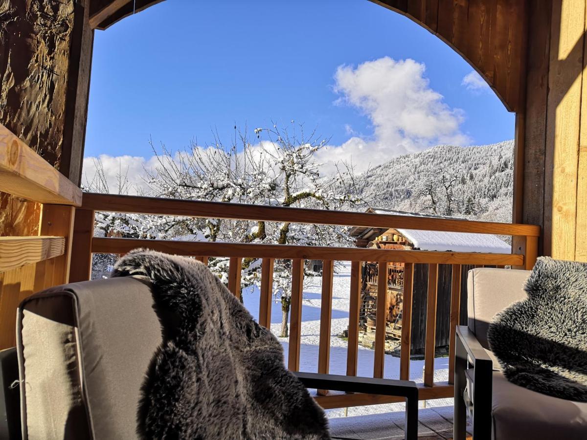 Chez Lucienne, Jacuzzi Et Sauna Samoëns Exteriér fotografie
