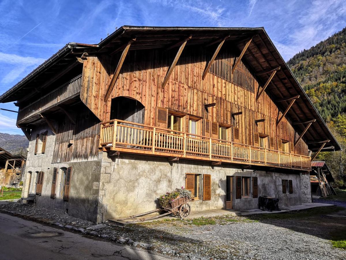 Chez Lucienne, Jacuzzi Et Sauna Samoëns Exteriér fotografie