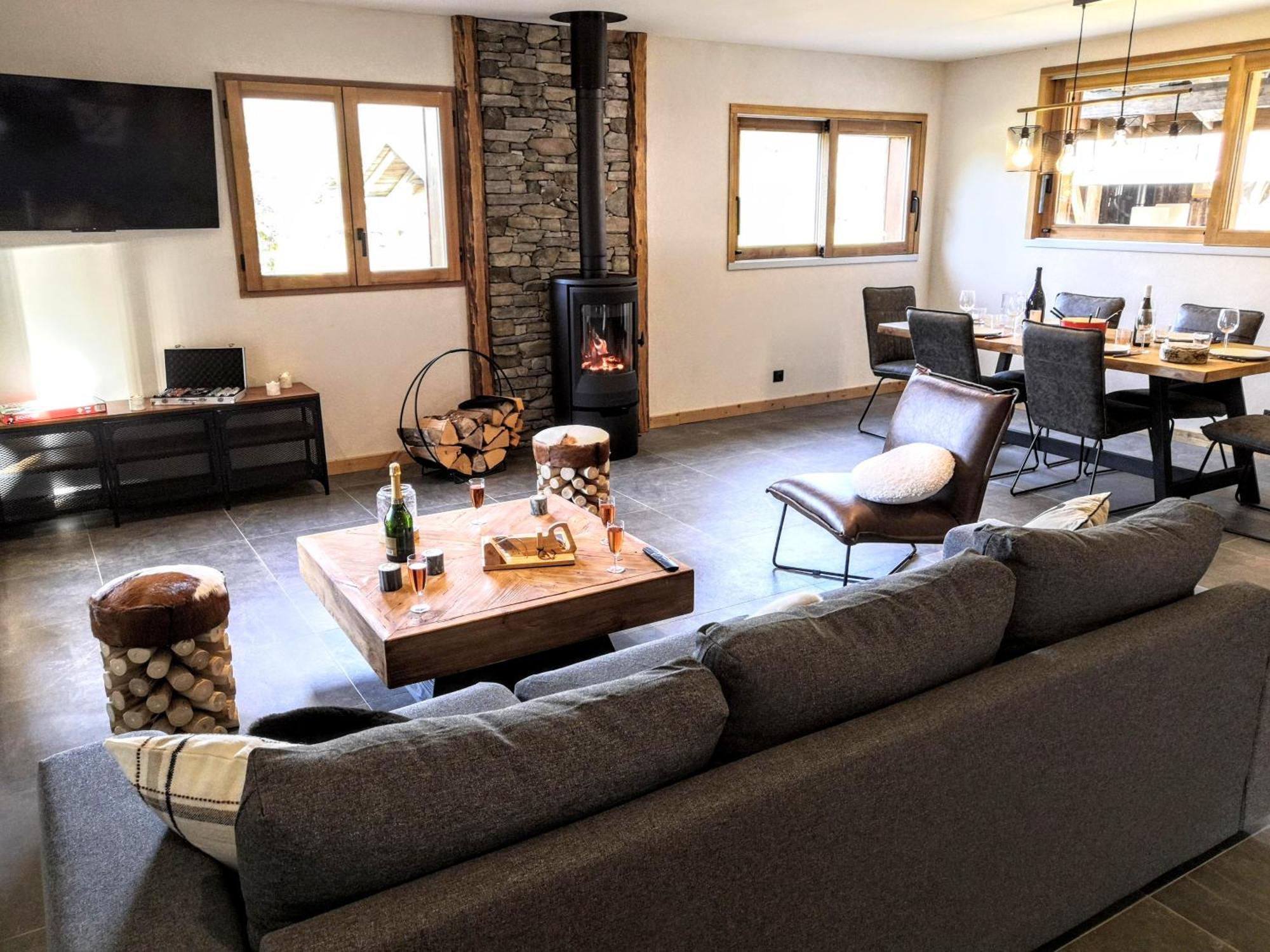 Chez Lucienne, Jacuzzi Et Sauna Samoëns Exteriér fotografie