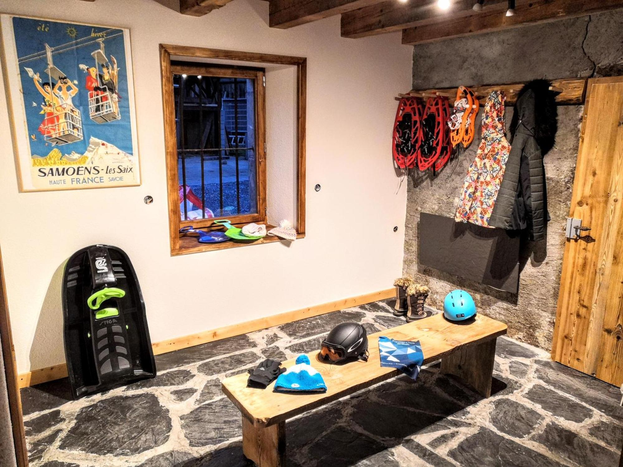 Chez Lucienne, Jacuzzi Et Sauna Samoëns Exteriér fotografie