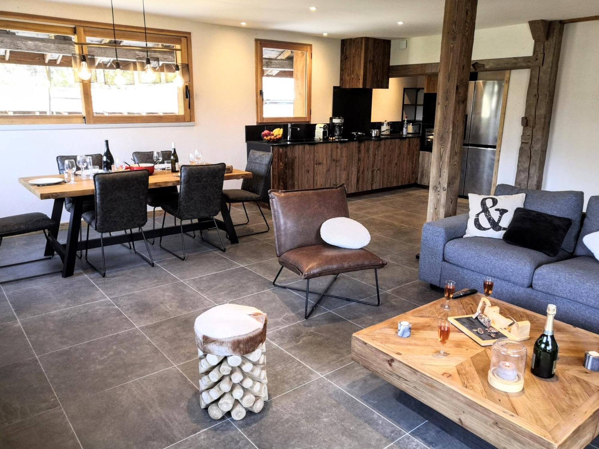 Chez Lucienne, Jacuzzi Et Sauna Samoëns Exteriér fotografie